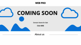 What Webpro.net website looked like in 2019 (4 years ago)