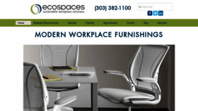 What Weareecospaces.com website looked like in 2019 (4 years ago)