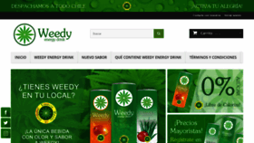 What Weedy.cl website looked like in 2019 (4 years ago)