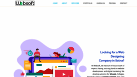 What Websoftglobal.com website looked like in 2019 (4 years ago)