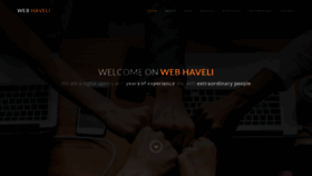 What Webhaveli.com website looked like in 2019 (4 years ago)