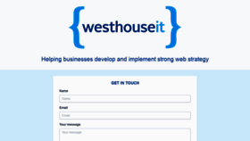 What Westhouseit.co.uk website looked like in 2019 (4 years ago)