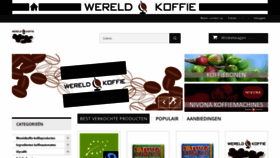 What Wereldkoffie.eu website looked like in 2019 (4 years ago)