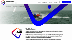 What Waddengame.nl website looked like in 2019 (4 years ago)