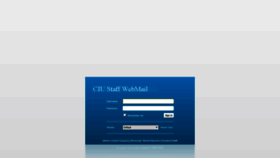 What Webmail.ciu.edu.tr website looked like in 2019 (4 years ago)
