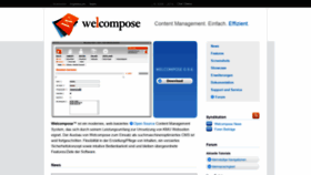 What Welcompose.de website looked like in 2019 (4 years ago)