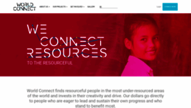 What Worldconnect-us.org website looked like in 2019 (5 years ago)