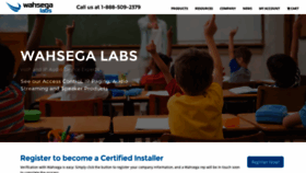 What Wahsega.com website looked like in 2019 (4 years ago)