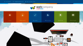 What Webcompany.co.za website looked like in 2019 (4 years ago)