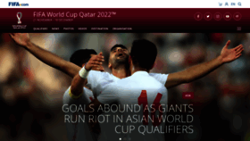What Worldcup.com website looked like in 2019 (4 years ago)