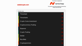 What Webetcrypto.com website looked like in 2019 (4 years ago)