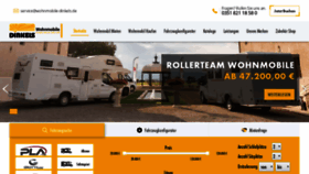 What Wohnmobile-dinkels.de website looked like in 2019 (4 years ago)