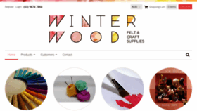 What Winterwoodtoys.com.au website looked like in 2019 (4 years ago)