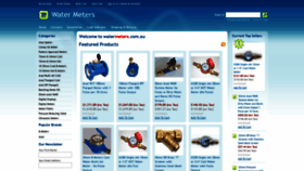 What Watermeters.com.au website looked like in 2019 (4 years ago)