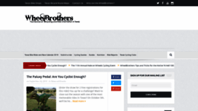What Wheelbrothers.com website looked like in 2019 (4 years ago)