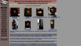 What Woodstoves.co.uk website looked like in 2019 (4 years ago)