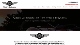 What Whitesbodyworks.com website looked like in 2019 (4 years ago)