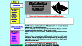 What Wolfmodels.net website looked like in 2019 (4 years ago)