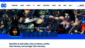What Wonderwoman.com website looked like in 2019 (4 years ago)
