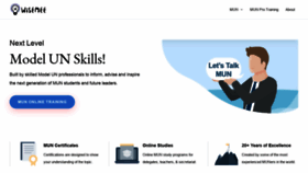 What Wisemee.com website looked like in 2019 (5 years ago)