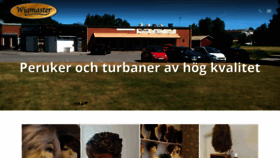 What Wigmaster.se website looked like in 2019 (4 years ago)