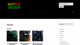What Winbigarcade.com website looked like in 2019 (4 years ago)