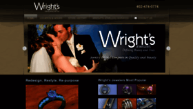 What Wrightsjewelers.com website looked like in 2019 (4 years ago)