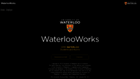 What Waterlooworks.uwaterloo.ca website looked like in 2019 (4 years ago)