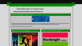 What Wardbright.co.uk website looked like in 2019 (4 years ago)
