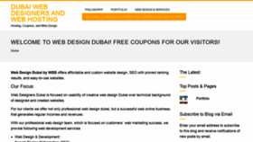 What Webdesignersdubai.com website looked like in 2019 (4 years ago)