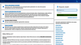 What Wilma.mantsala.fi website looked like in 2019 (5 years ago)