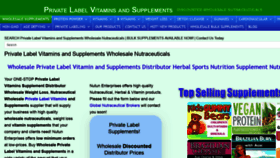 What Wholesale-nutraceuticals.com website looked like in 2019 (4 years ago)