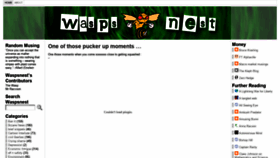 What Waspsnest.com website looked like in 2019 (4 years ago)