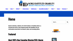 What Wid.org website looked like in 2019 (4 years ago)