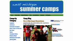 What Westmisummercamps.org website looked like in 2019 (4 years ago)