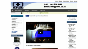 What Wrnd.co.za website looked like in 2019 (6 years ago)