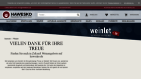 What Weinlet.de website looked like in 2019 (4 years ago)