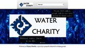 What Watercharity.org website looked like in 2019 (4 years ago)