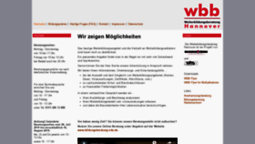 What Weiterbildungsberatung-hannover.de website looked like in 2019 (4 years ago)