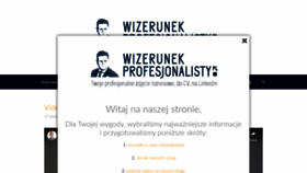 What Wizerunekprofesjonalisty.pl website looked like in 2019 (4 years ago)
