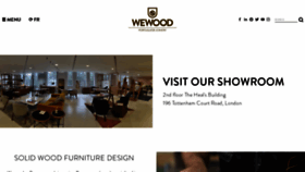 What Wewood.eu website looked like in 2019 (6 years ago)