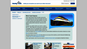 What Westcoastexpress.com website looked like in 2019 (4 years ago)