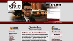 What Wirthlawoffice.com website looked like in 2019 (4 years ago)