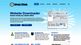 What Web2disk.com website looked like in 2019 (4 years ago)