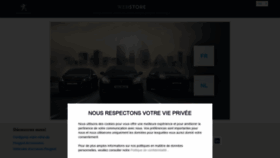 What Webstore.peugeot.be website looked like in 2019 (4 years ago)