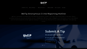 What Wetip.com website looked like in 2019 (4 years ago)