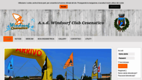 What Windsurfcesenatico.it website looked like in 2019 (4 years ago)