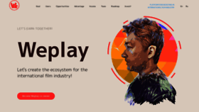 What Weplay.io website looked like in 2019 (4 years ago)