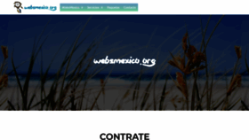 What Websmexico.org website looked like in 2019 (4 years ago)