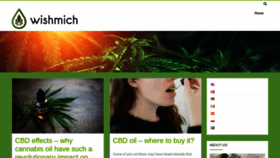 What Wishmich.org website looked like in 2019 (4 years ago)